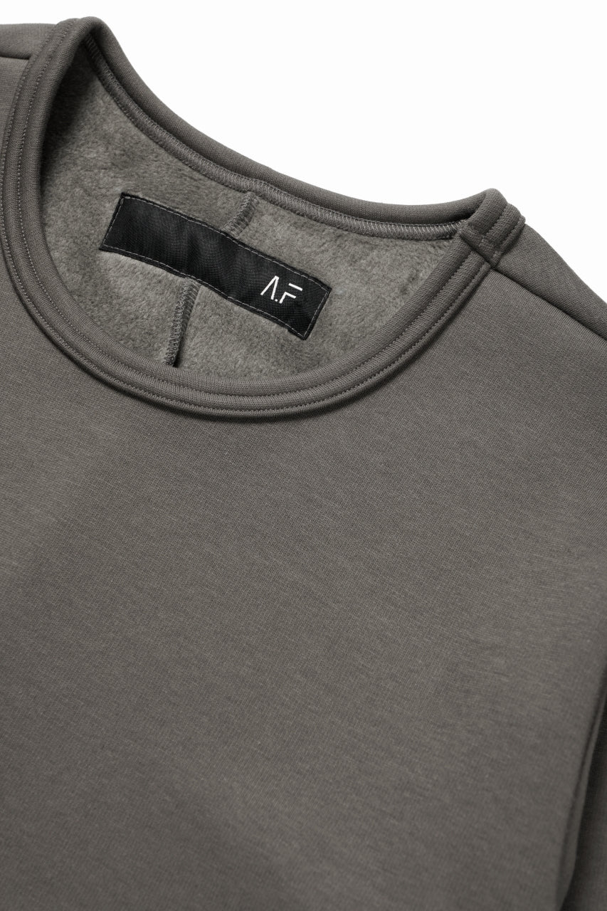 A.F ARTEFACT BOMBER HEAT® SOLID LS TOPS (GREY) - Image 6