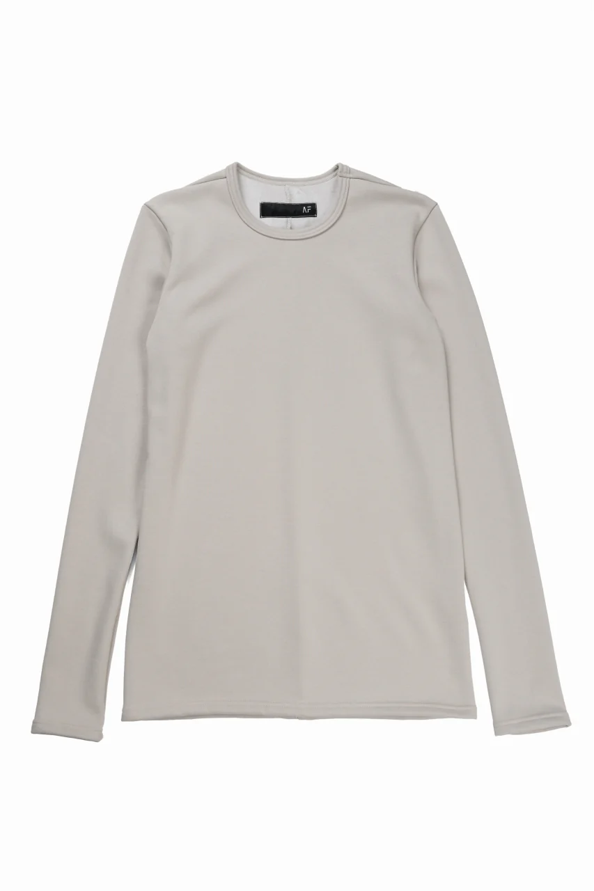 A.F ARTEFACT BOMBER HEAT® SOLID LS TOPS (IVORY) - Image 2