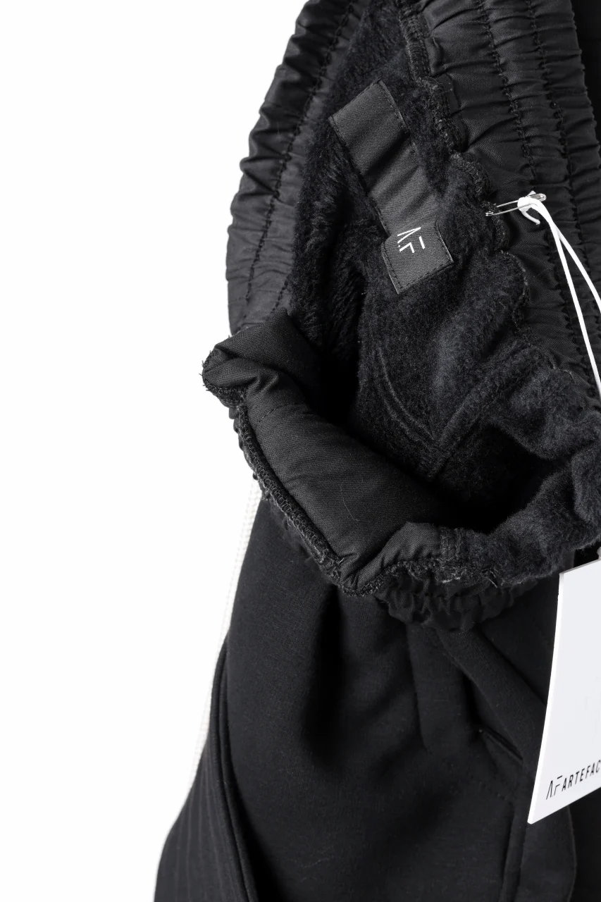 A.F ARTEFACT BOMBER HEAT BELTED SARROUEL CARGO PANTS (BLACK) - Image 23