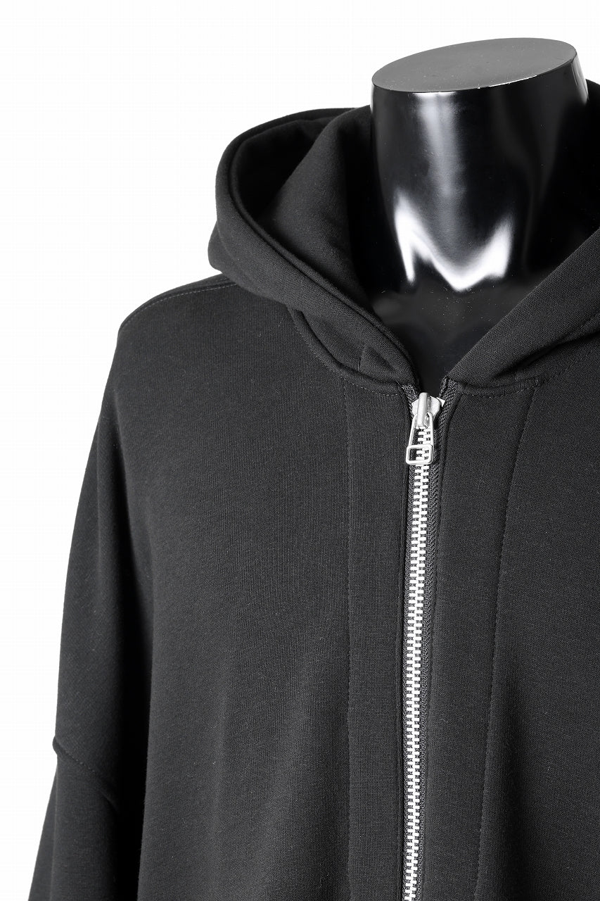 A.F ARTEFACT BOMBER HEAT JUMBO HOODIE (BLACK) - Image 10