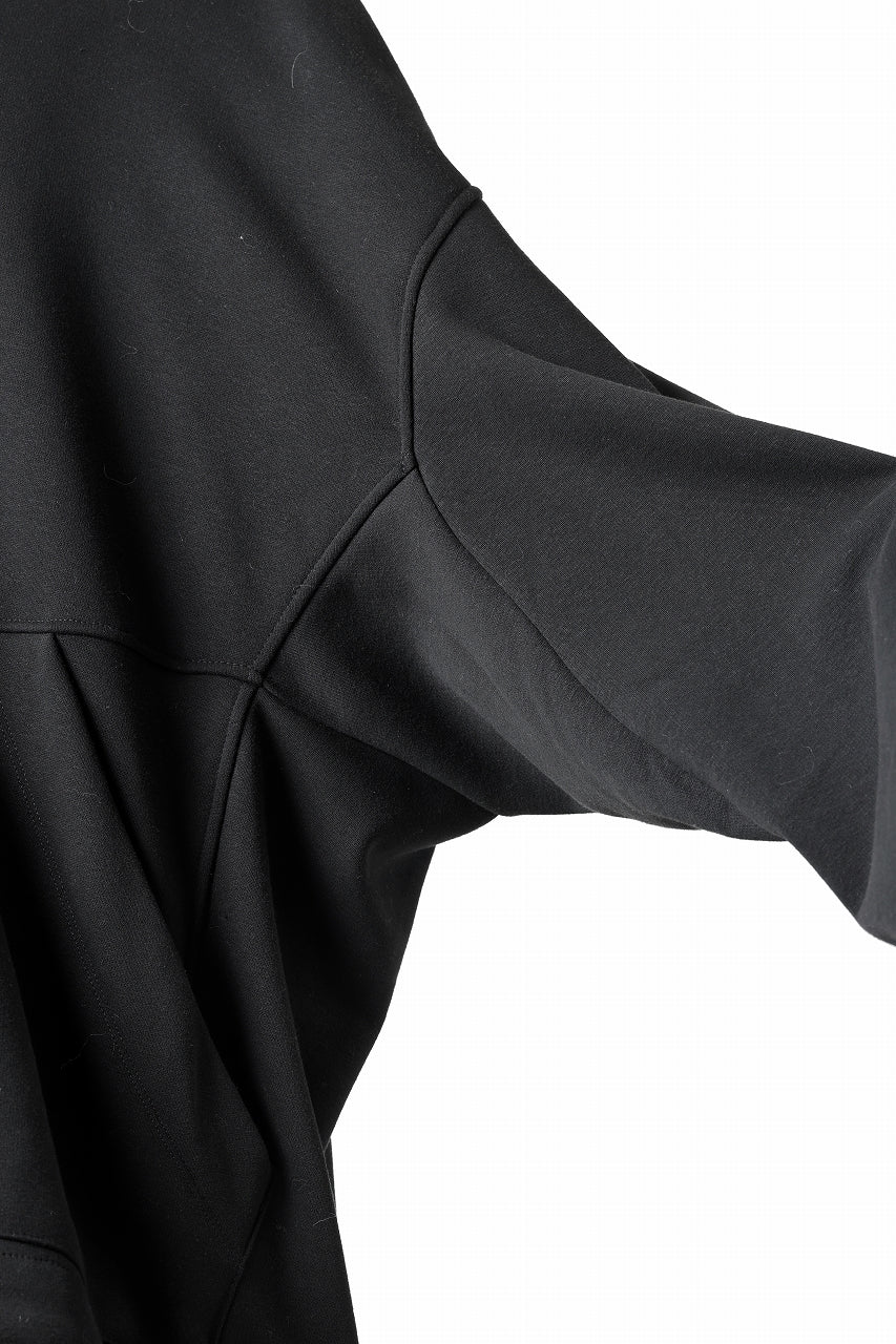 A.F ARTEFACT BOMBER HEAT JUMBO HOODIE (BLACK) - Image 12