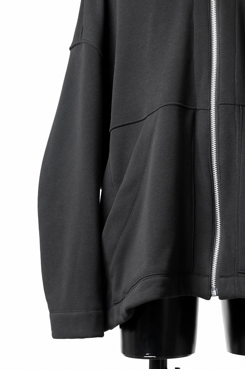 A.F ARTEFACT BOMBER HEAT JUMBO HOODIE (BLACK) - Image 8