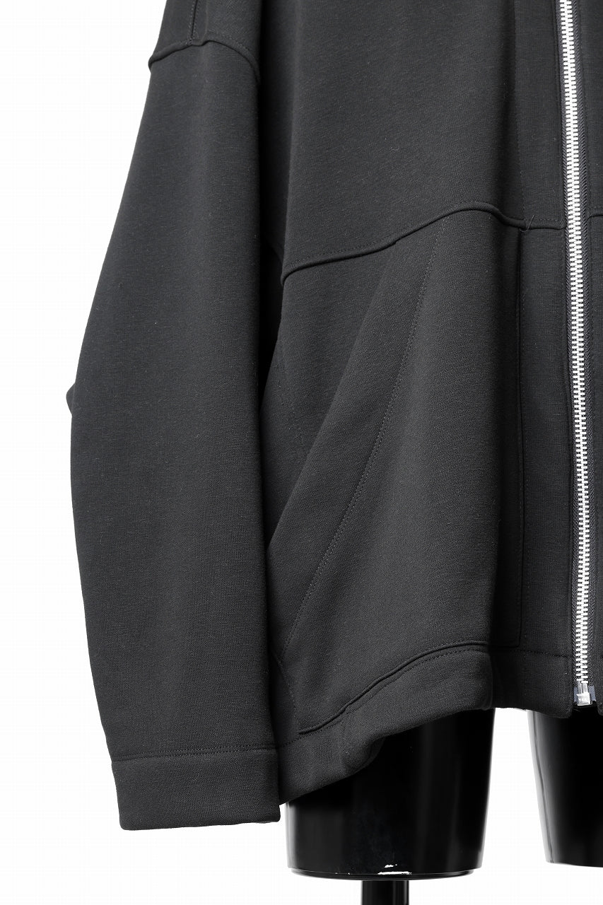 A.F ARTEFACT BOMBER HEAT JUMBO HOODIE (BLACK) - Image 9