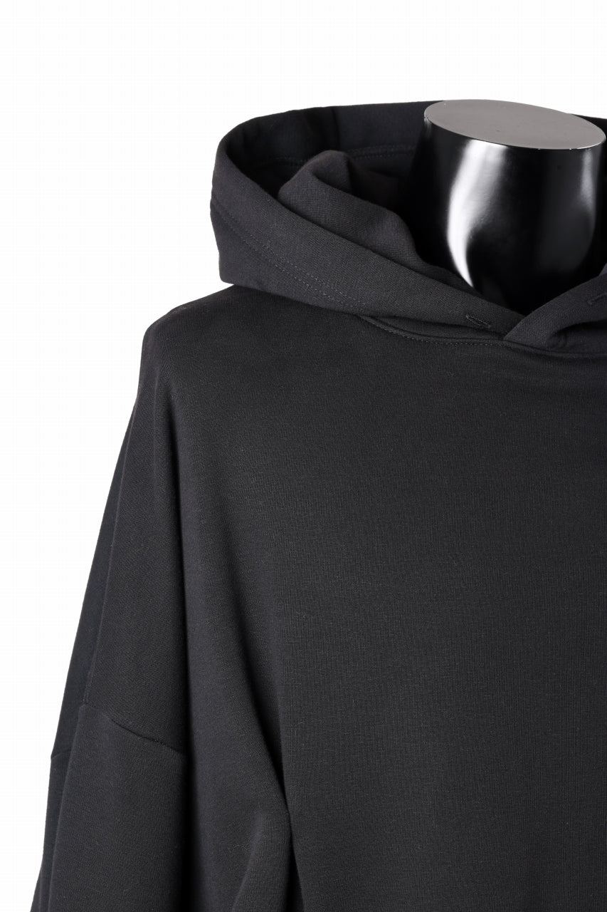 A.F ARTEFACT BOMBER HEAT TUCK HOODIE (BLACK) - Image 11