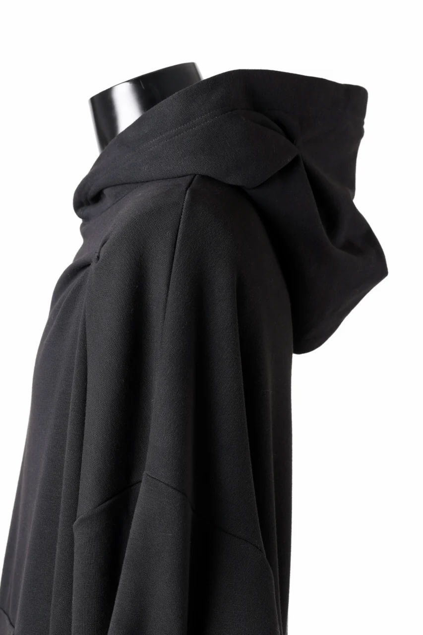 A.F ARTEFACT BOMBER HEAT TUCK HOODIE (BLACK) - Image 12