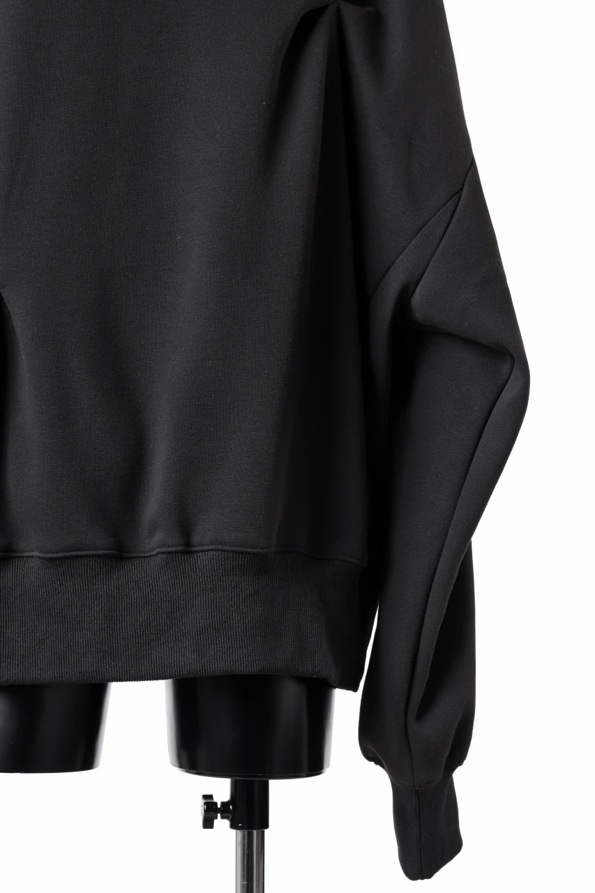 A.F ARTEFACT BOMBER HEAT TUCK HOODIE (BLACK) - Image 13