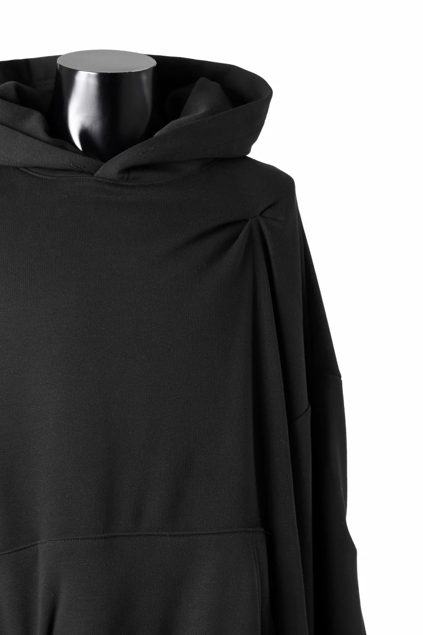A.F ARTEFACT BOMBER HEAT TUCK HOODIE (BLACK) - Image 6