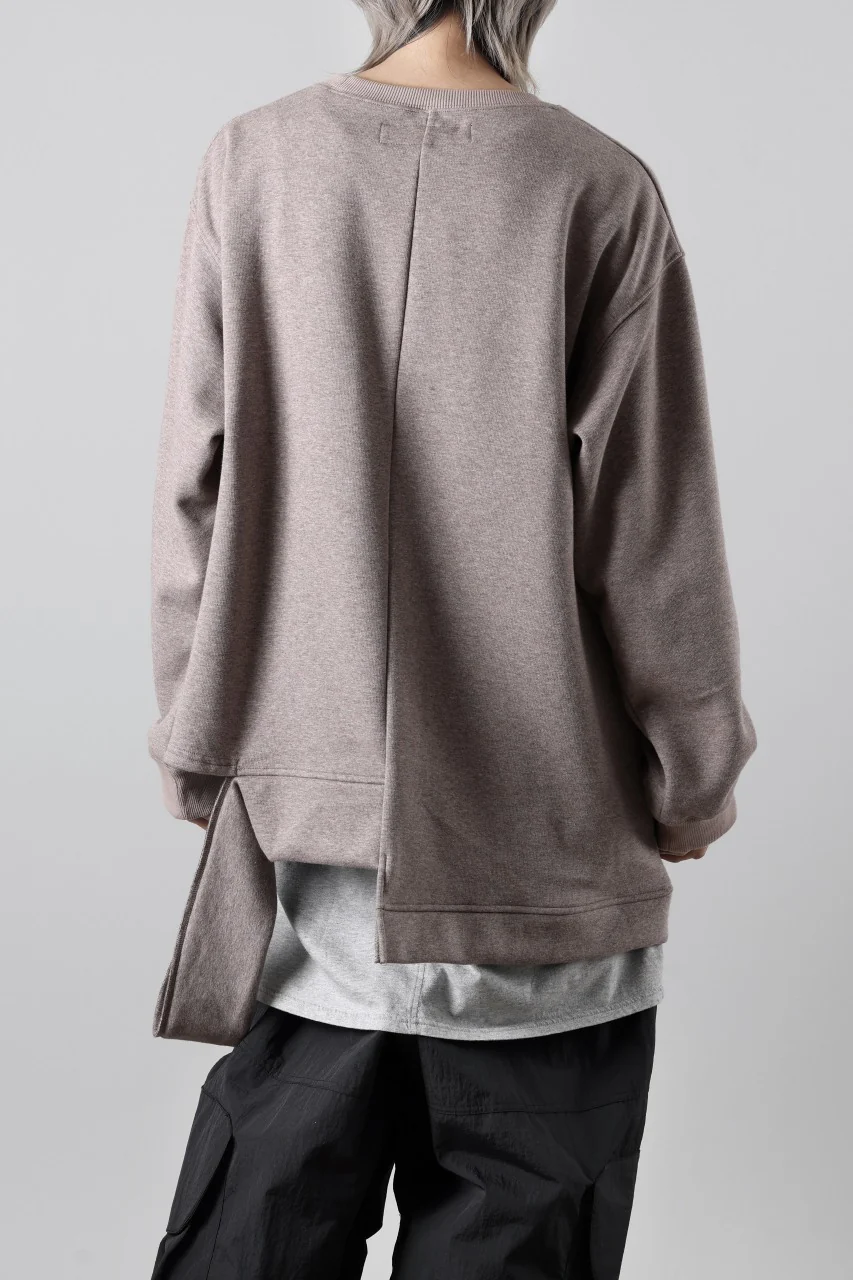 A.F ARTEFACT BOMBERHEAT® ASYMMETRY LOOP HEM TOPS (BROWN) - Image 11