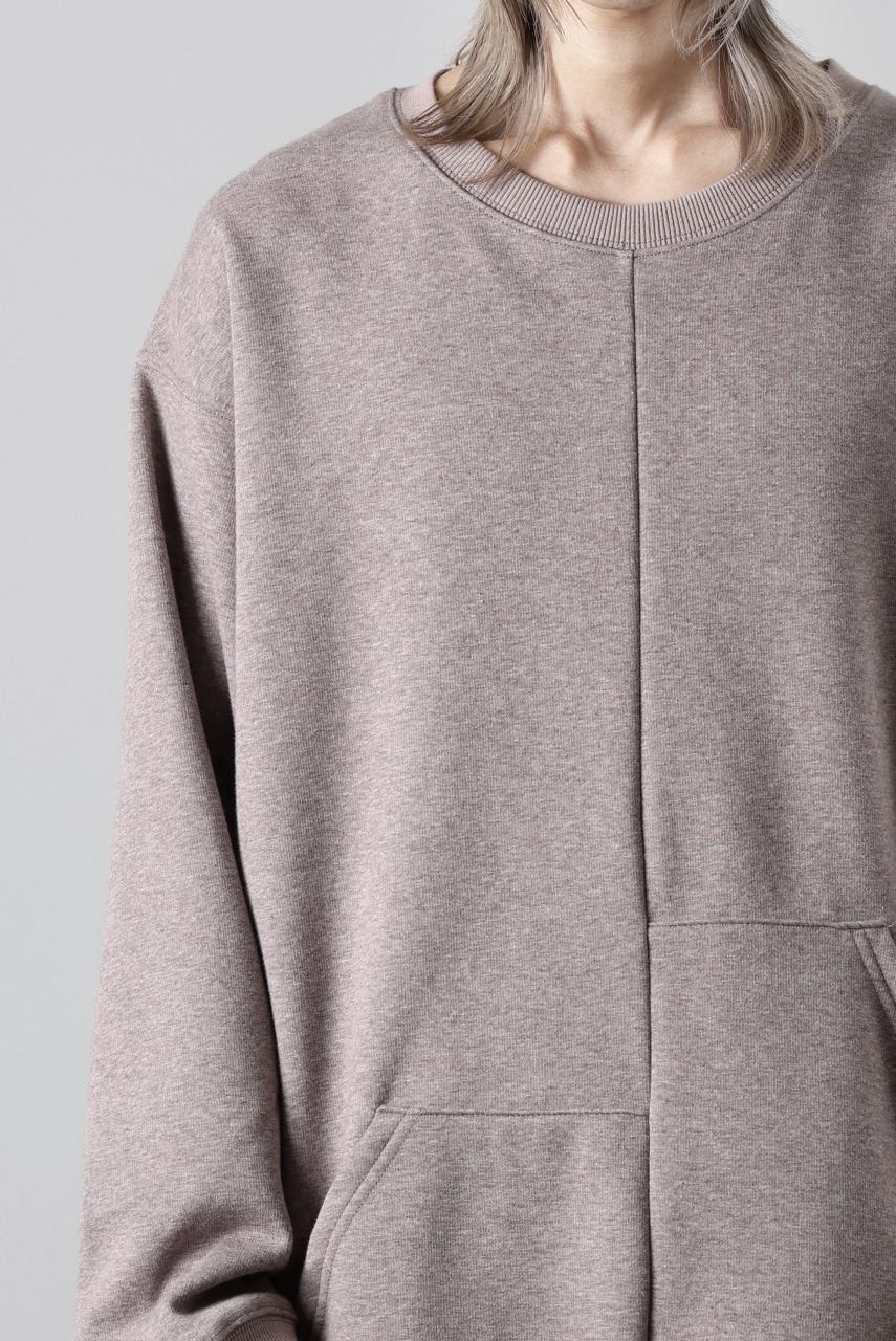 A.F ARTEFACT BOMBERHEAT® ASYMMETRY LOOP HEM TOPS (BROWN) - Image 12