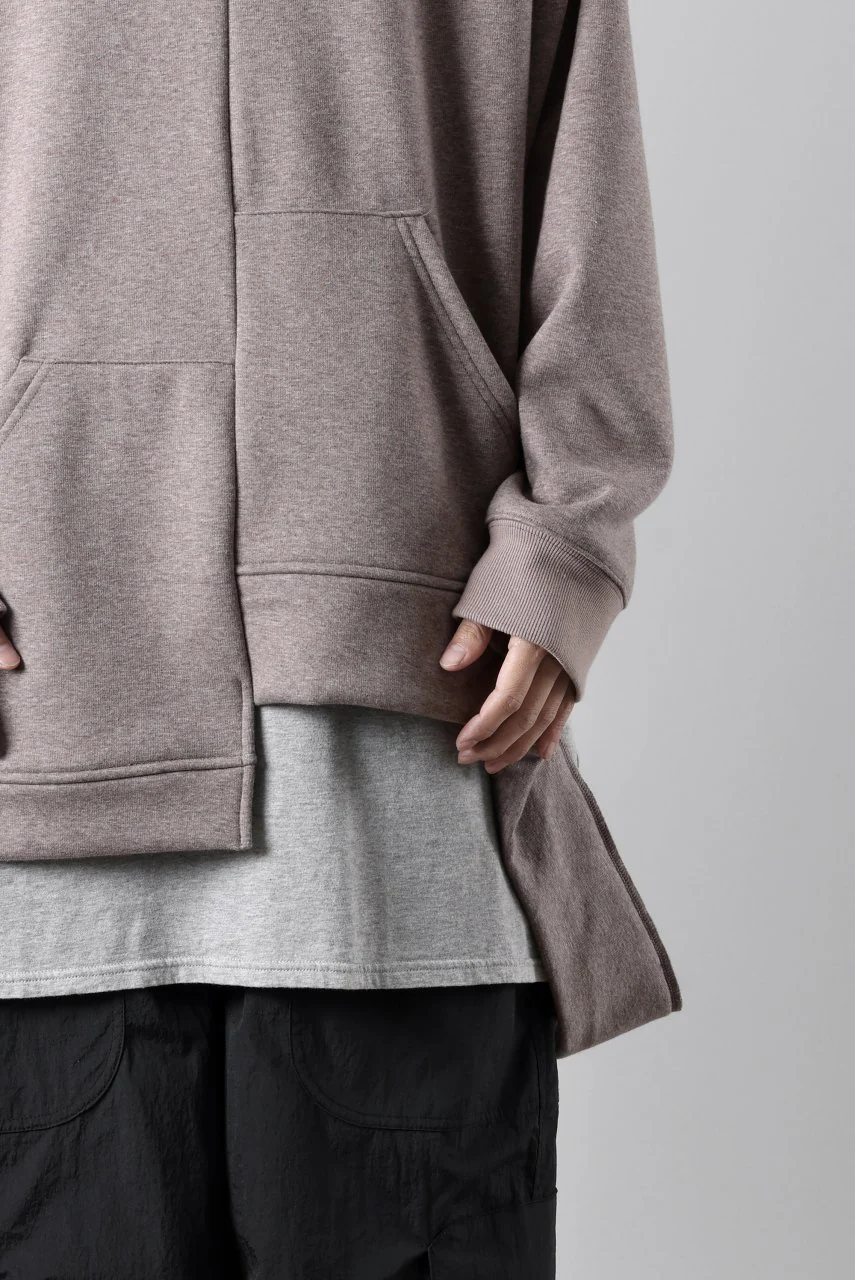 A.F ARTEFACT BOMBERHEAT® ASYMMETRY LOOP HEM TOPS (BROWN) - Image 13