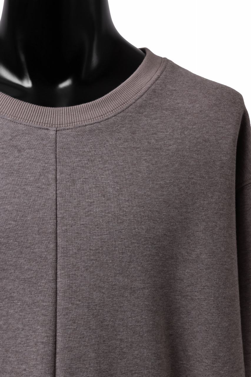 A.F ARTEFACT BOMBERHEAT® ASYMMETRY LOOP HEM TOPS (BROWN) - Image 19