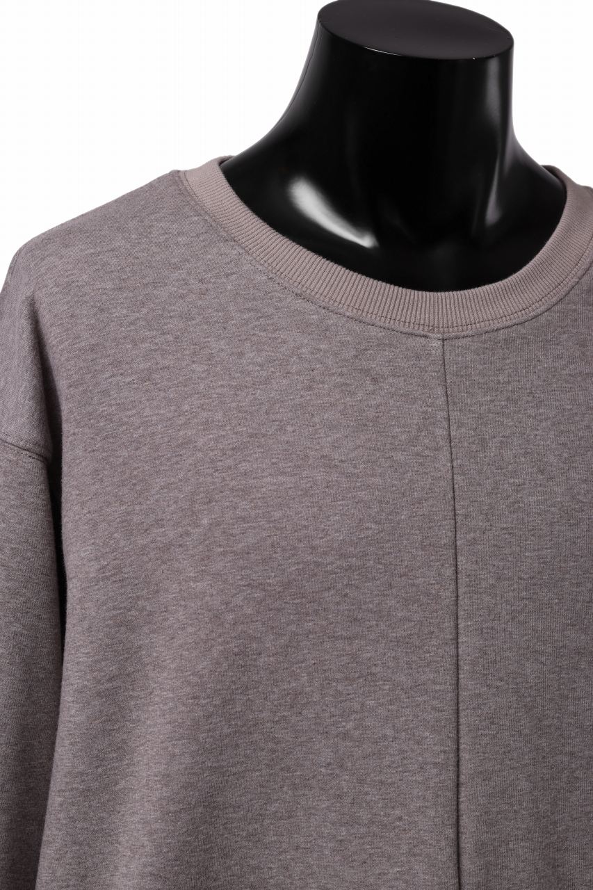 A.F ARTEFACT BOMBERHEAT® ASYMMETRY LOOP HEM TOPS (BROWN) - Image 22