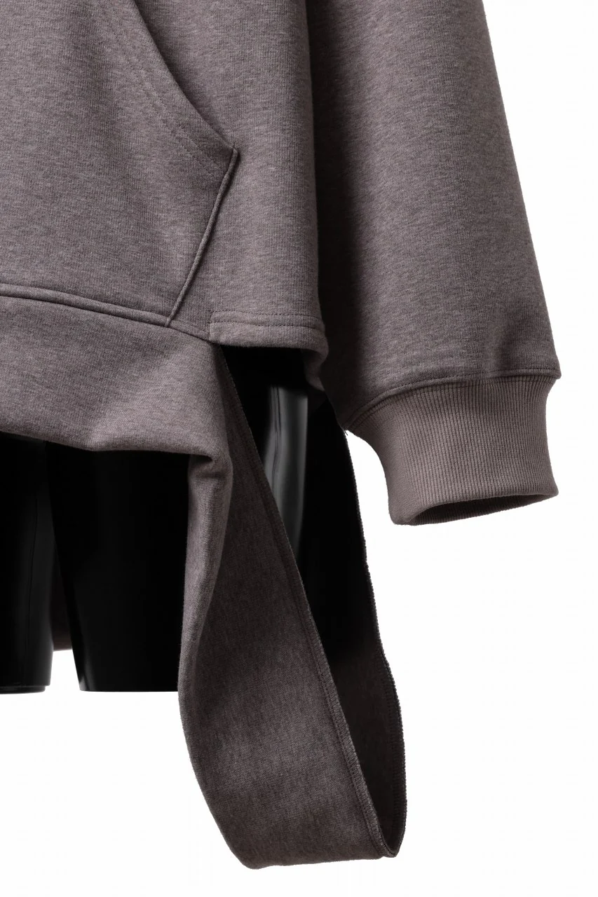 A.F ARTEFACT BOMBERHEAT® ASYMMETRY LOOP HEM TOPS (BROWN) - Image 23