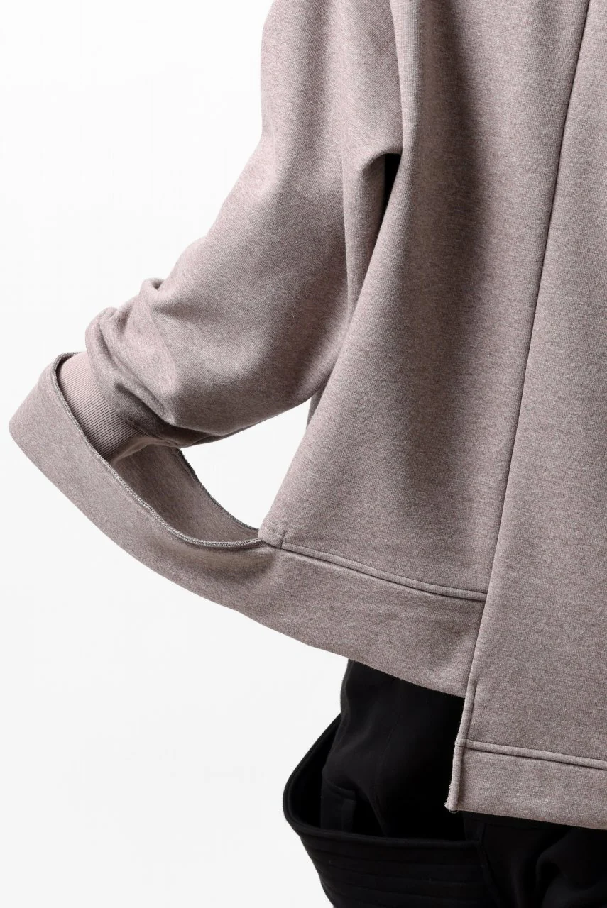 A.F ARTEFACT BOMBERHEAT® ASYMMETRY LOOP HEM TOPS (BROWN) - Image 43