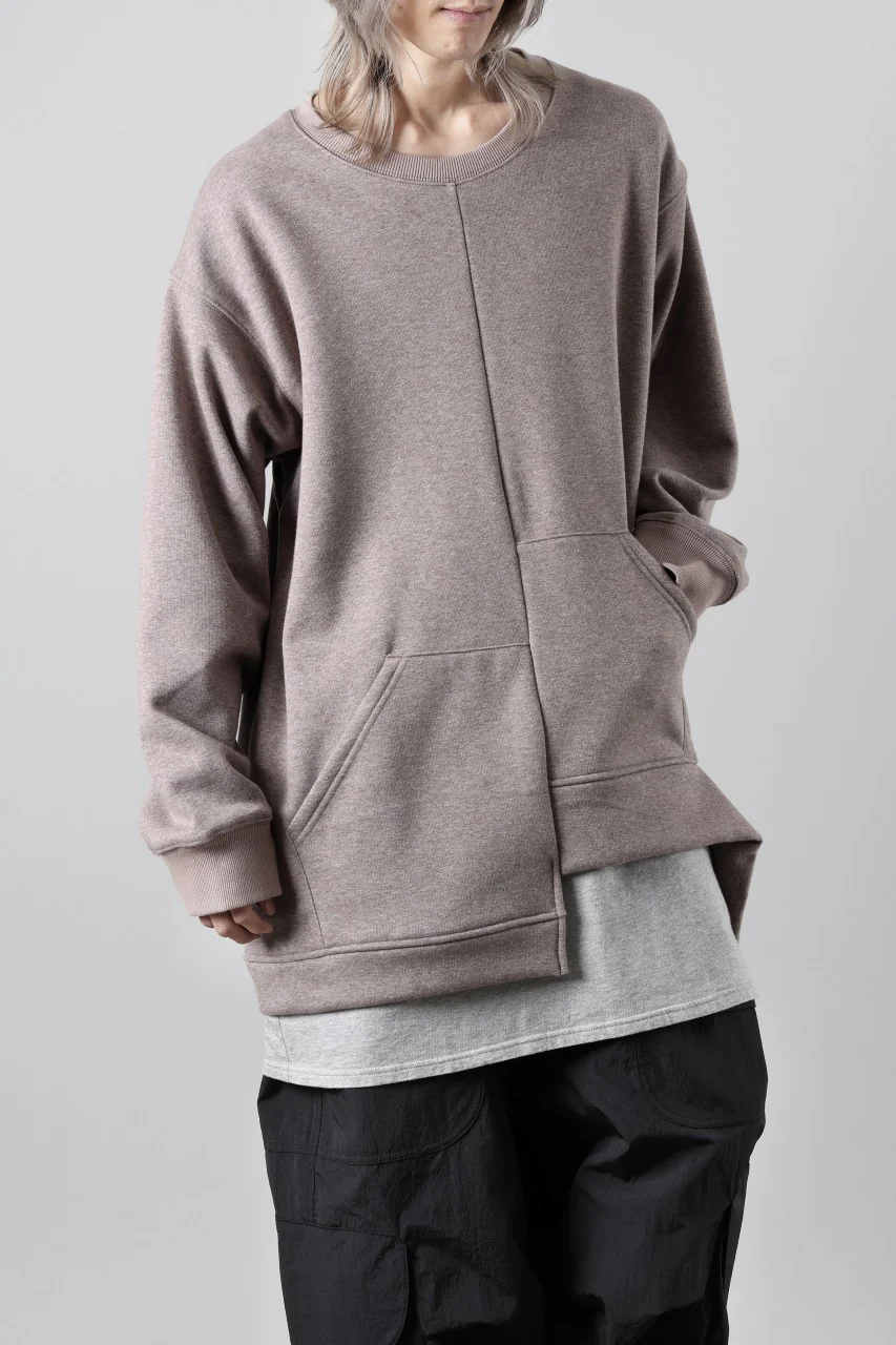 A.F ARTEFACT BOMBERHEAT® ASYMMETRY LOOP HEM TOPS (BROWN) - Image 7