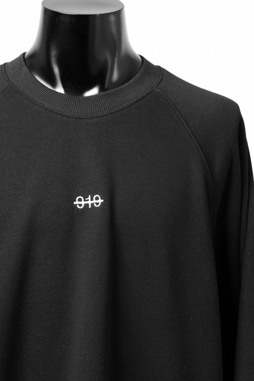 A.F ARTEFACT BOMBERHEAT® BACK LOGO DOLMAN TOPS (BLACK) - Image 6