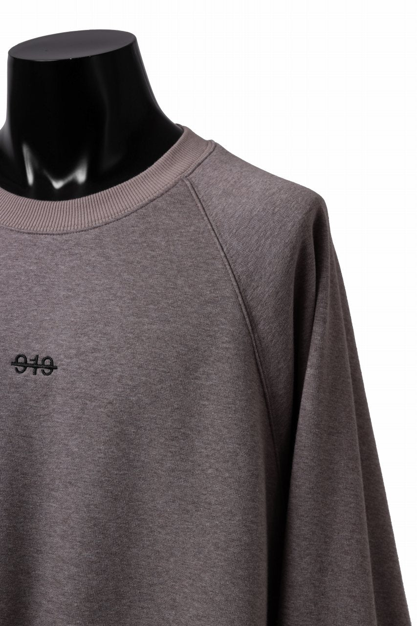 A.F ARTEFACT BOMBERHEAT® BACK LOGO DOLMAN TOPS (BROWN) - Image 9