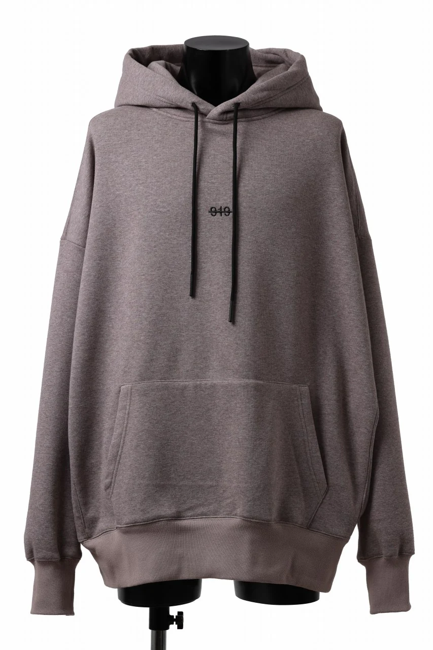 A.F ARTEFACT BOMBERHEAT® BACK LOGO HOODIE (BROWN) - Image 2