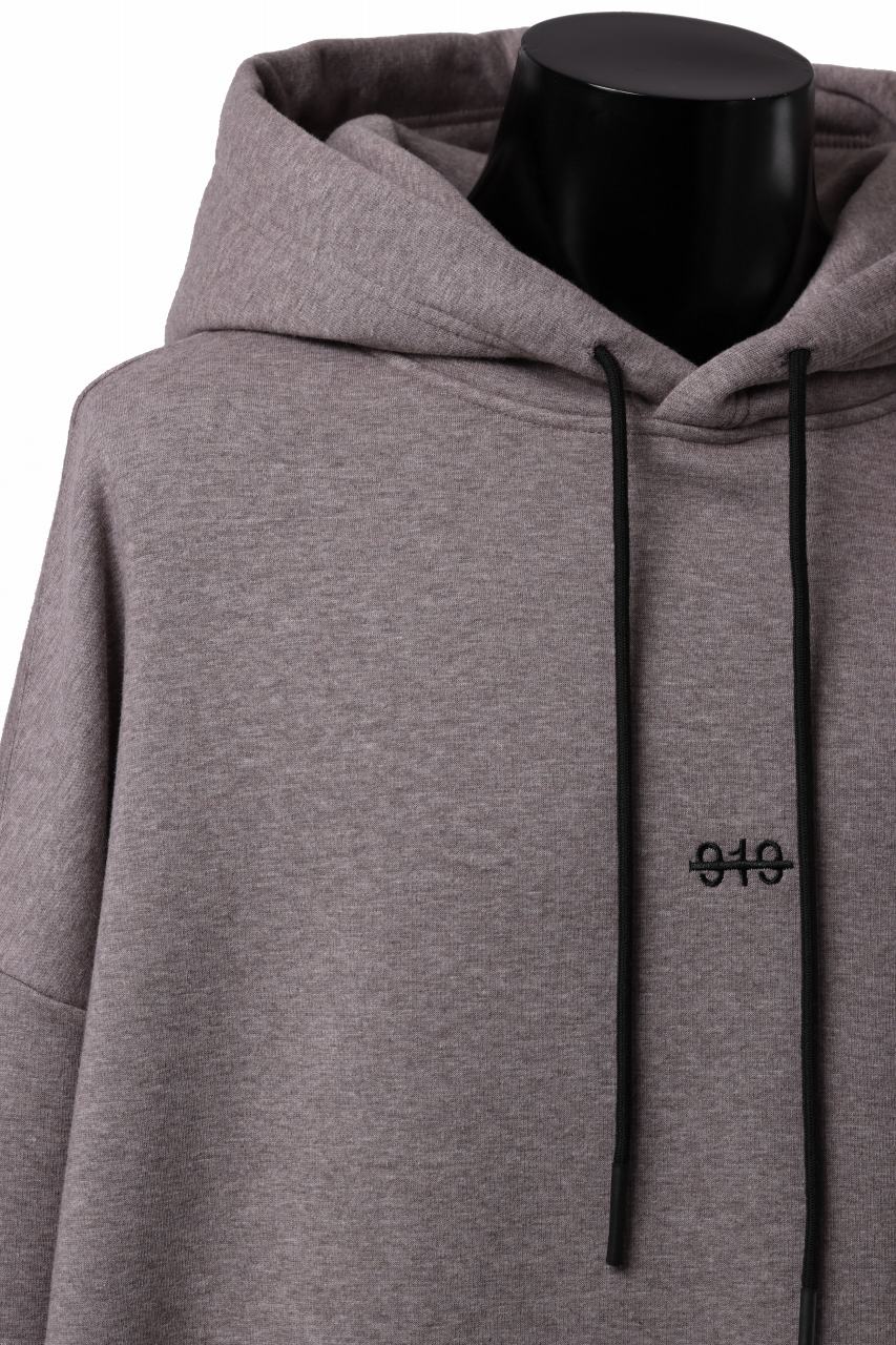 A.F ARTEFACT BOMBERHEAT® BACK LOGO HOODIE (BROWN) - Image 5