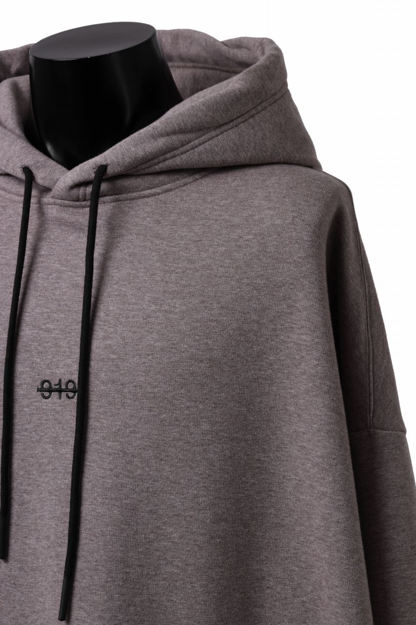 A.F ARTEFACT BOMBERHEAT® BACK LOGO HOODIE (BROWN) - Image 8