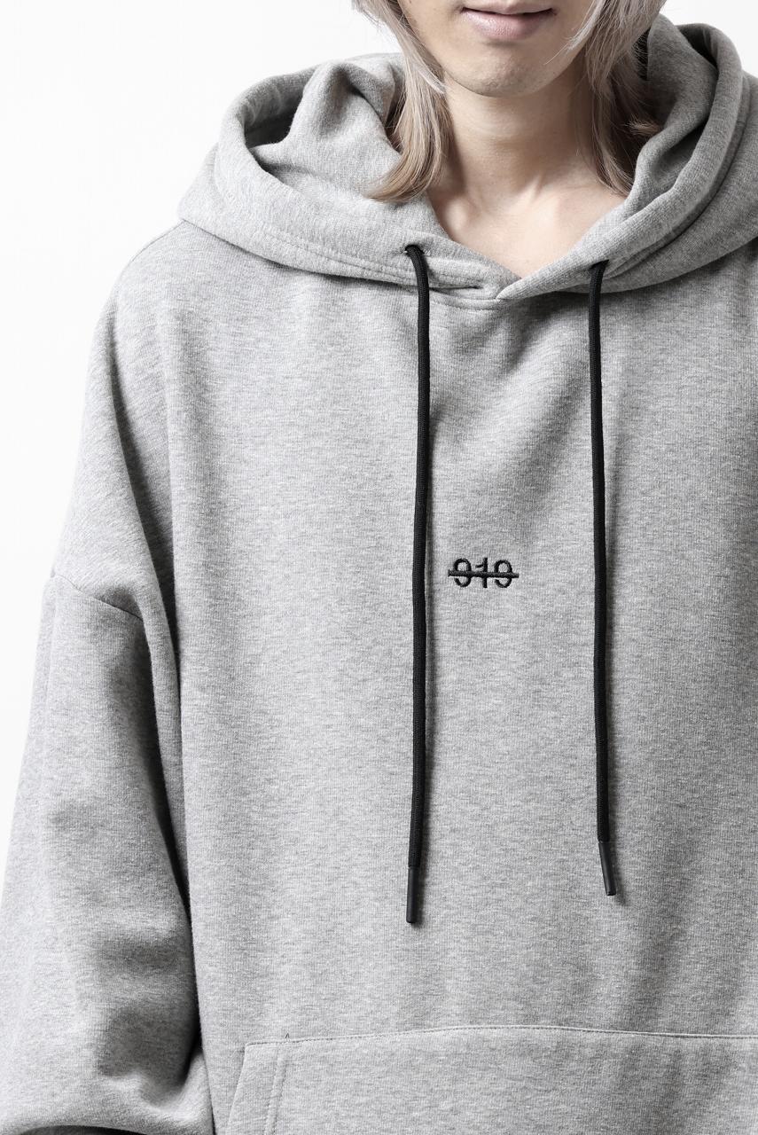 A.F ARTEFACT BOMBERHEAT® BACK LOGO HOODIE (LIGHT GREY) - Image 21