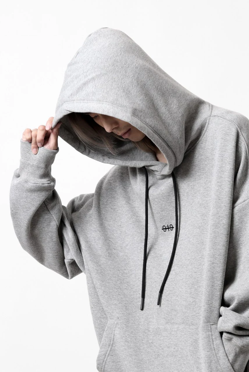 A.F ARTEFACT BOMBERHEAT® BACK LOGO HOODIE (LIGHT GREY) - Image 28