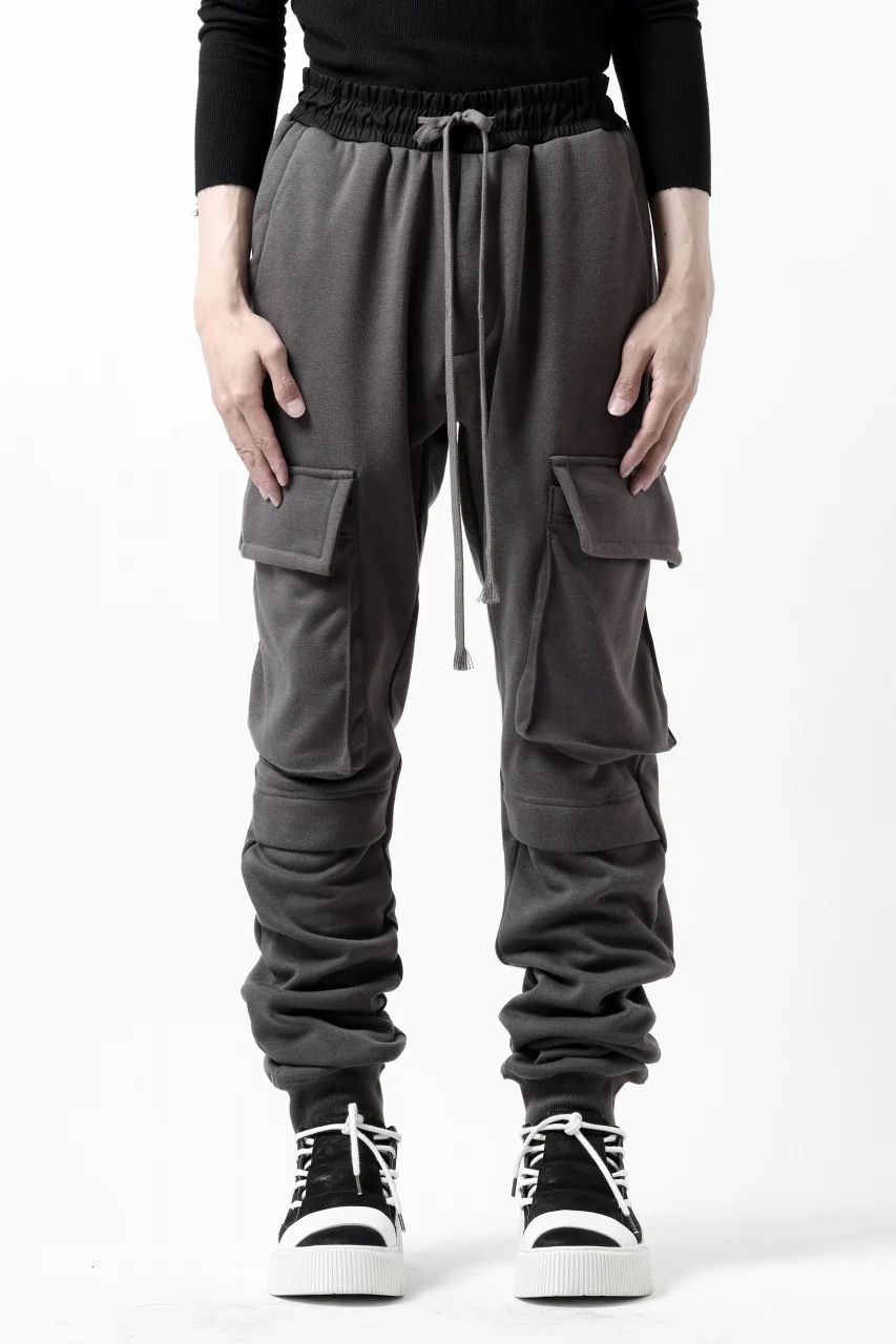 A.F ARTEFACT BOMBERHEAT® CARGO SLIM PANTS (DARK GREY) - Image 2