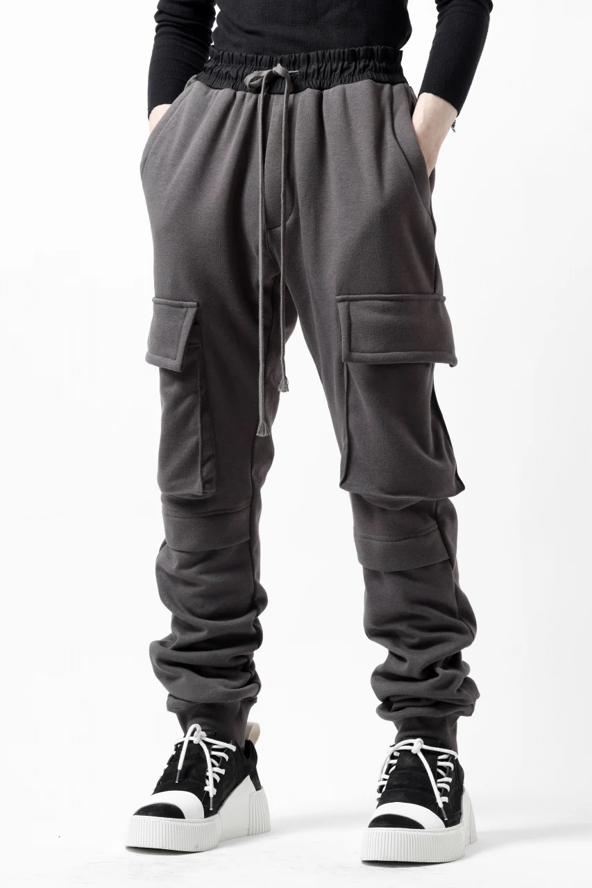 A.F ARTEFACT BOMBERHEAT® CARGO SLIM PANTS (DARK GREY) - Image 3