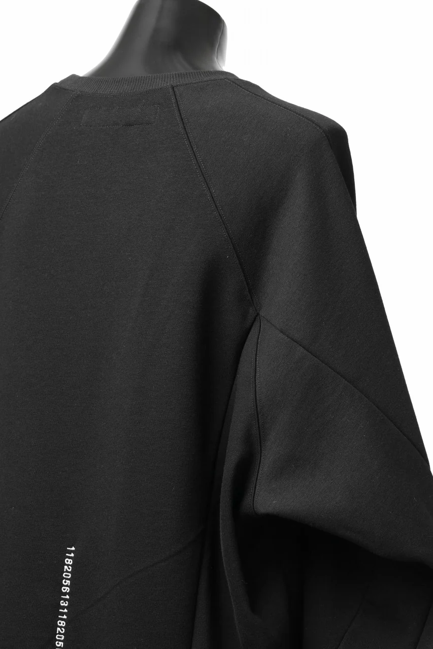 A.F ARTEFACT BOMBERHEAT® DOLMAN PULLOVER TOPS (BLACK) - Image 12