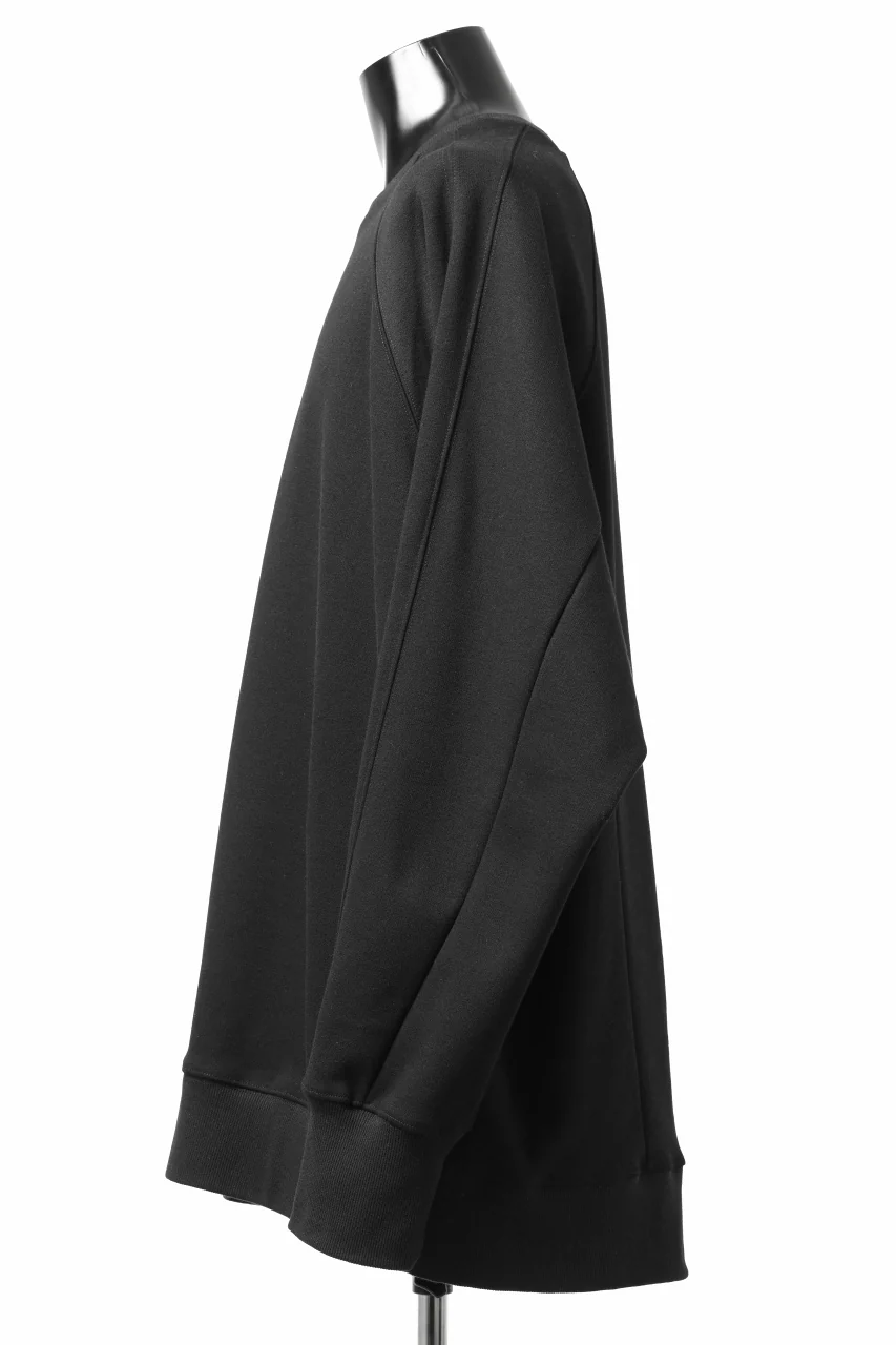 A.F ARTEFACT BOMBERHEAT® DOLMAN PULLOVER TOPS (BLACK) - Image 3