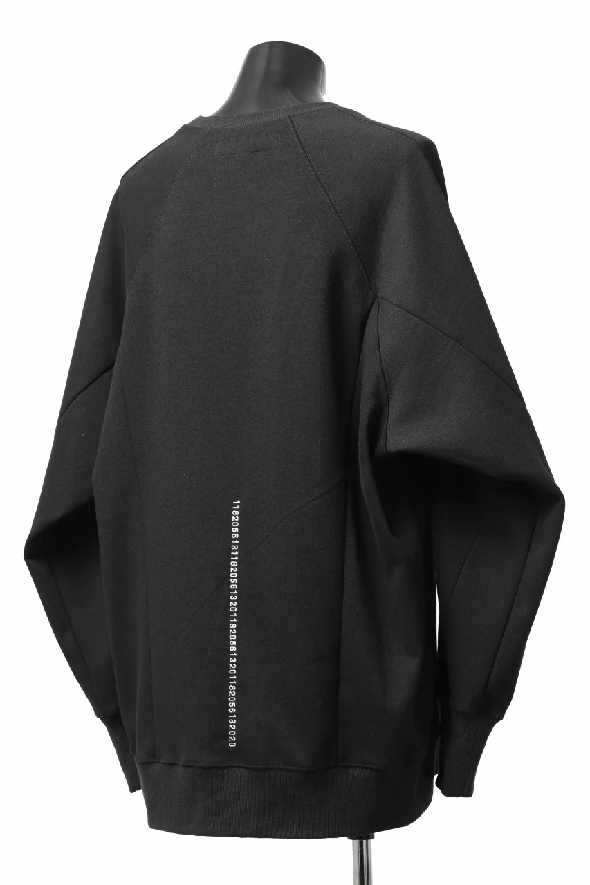 A.F ARTEFACT BOMBERHEAT® DOLMAN PULLOVER TOPS (BLACK) - Image 5