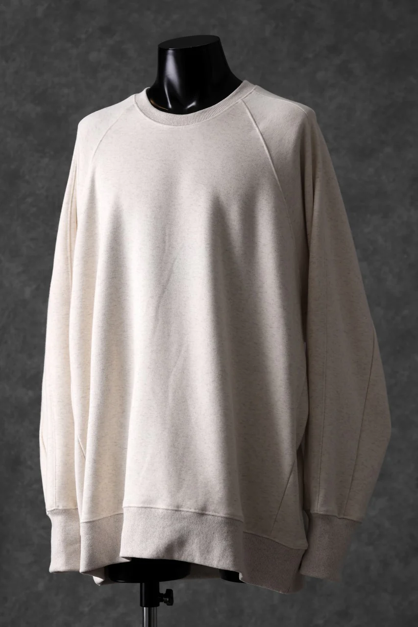 A.F ARTEFACT BOMBERHEAT® DOLMAN PULLOVER TOPS (CREAM) - Image 2