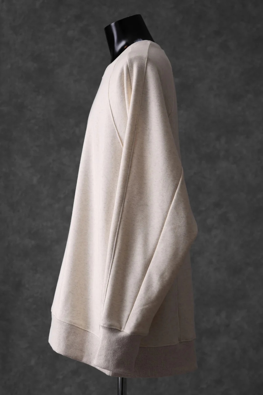 A.F ARTEFACT BOMBERHEAT® DOLMAN PULLOVER TOPS (CREAM) - Image 3