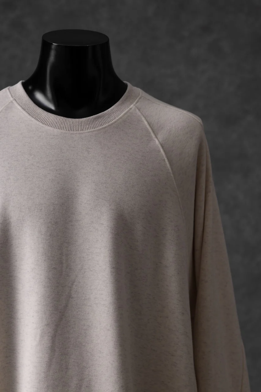 A.F ARTEFACT BOMBERHEAT® DOLMAN PULLOVER TOPS (CREAM) - Image 5