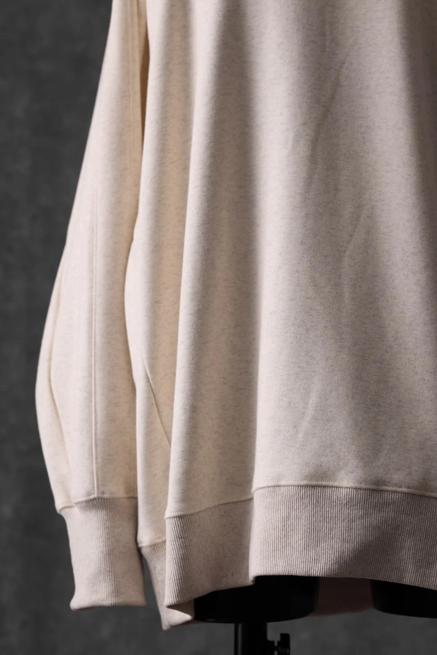 A.F ARTEFACT BOMBERHEAT® DOLMAN PULLOVER TOPS (CREAM) - Image 6