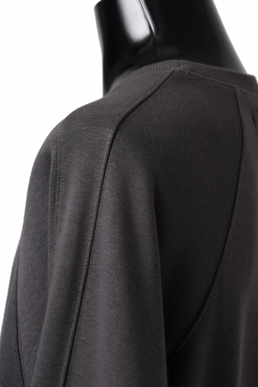 A.F ARTEFACT BOMBERHEAT® DOLMAN PULLOVER TOPS (DARK GREY) - Image 10