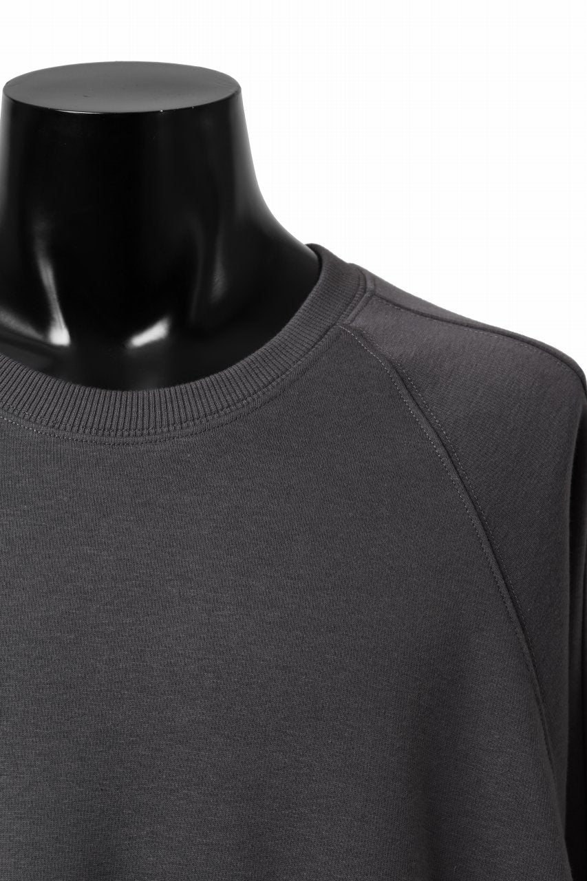A.F ARTEFACT BOMBERHEAT® DOLMAN PULLOVER TOPS (DARK GREY) - Image 6