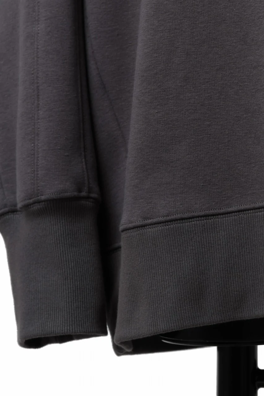 A.F ARTEFACT BOMBERHEAT® DOLMAN PULLOVER TOPS (DARK GREY) - Image 7