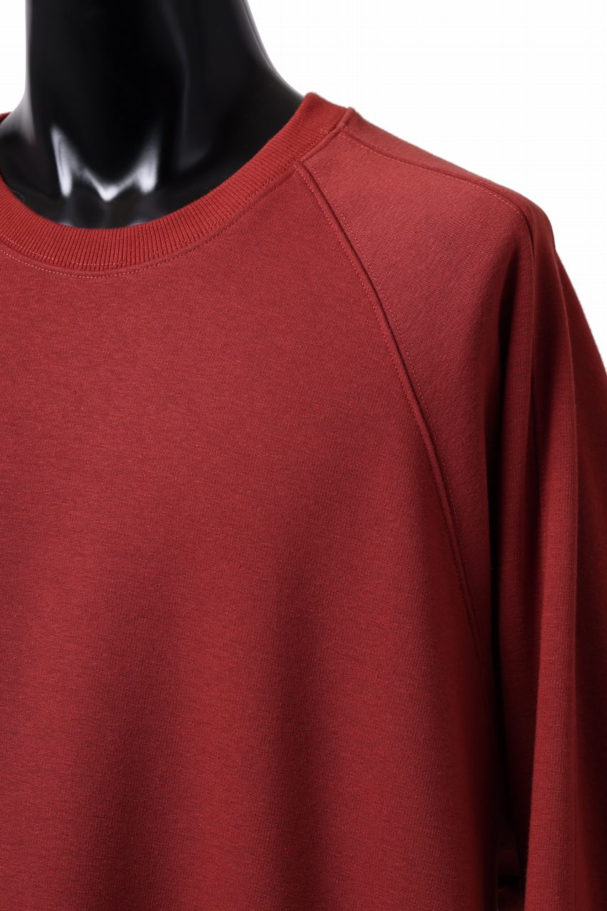 A.F ARTEFACT BOMBERHEAT® DOLMAN PULLOVER TOPS (ORANGE) - Image 10
