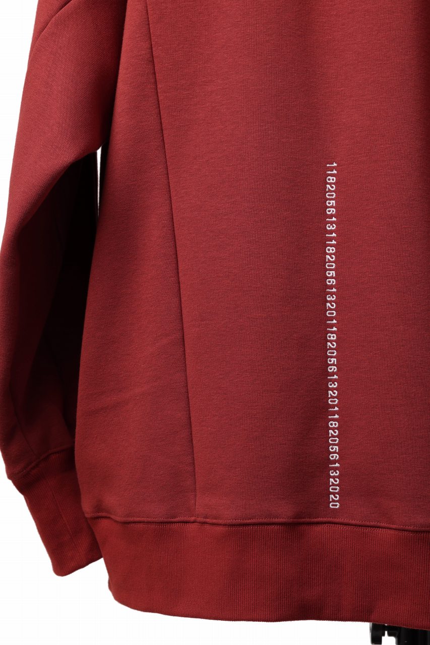 A.F ARTEFACT BOMBERHEAT® DOLMAN PULLOVER TOPS (ORANGE) - Image 13