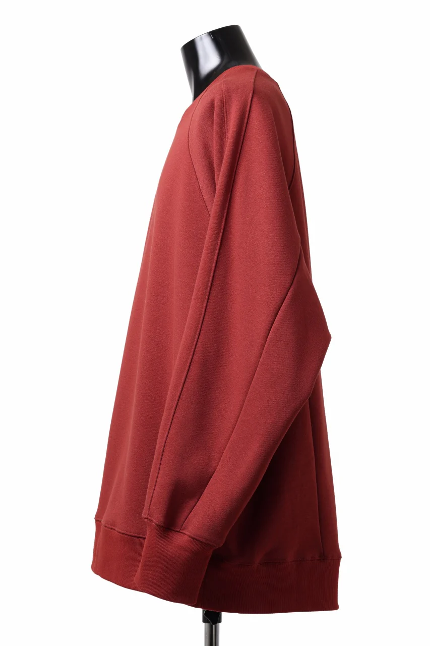 A.F ARTEFACT BOMBERHEAT® DOLMAN PULLOVER TOPS (ORANGE) - Image 3