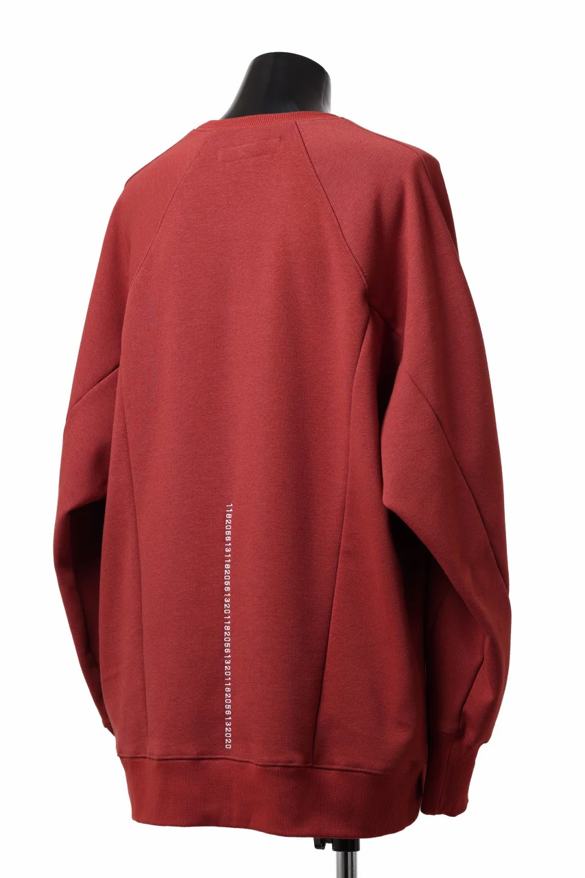 A.F ARTEFACT BOMBERHEAT® DOLMAN PULLOVER TOPS (ORANGE) - Image 5