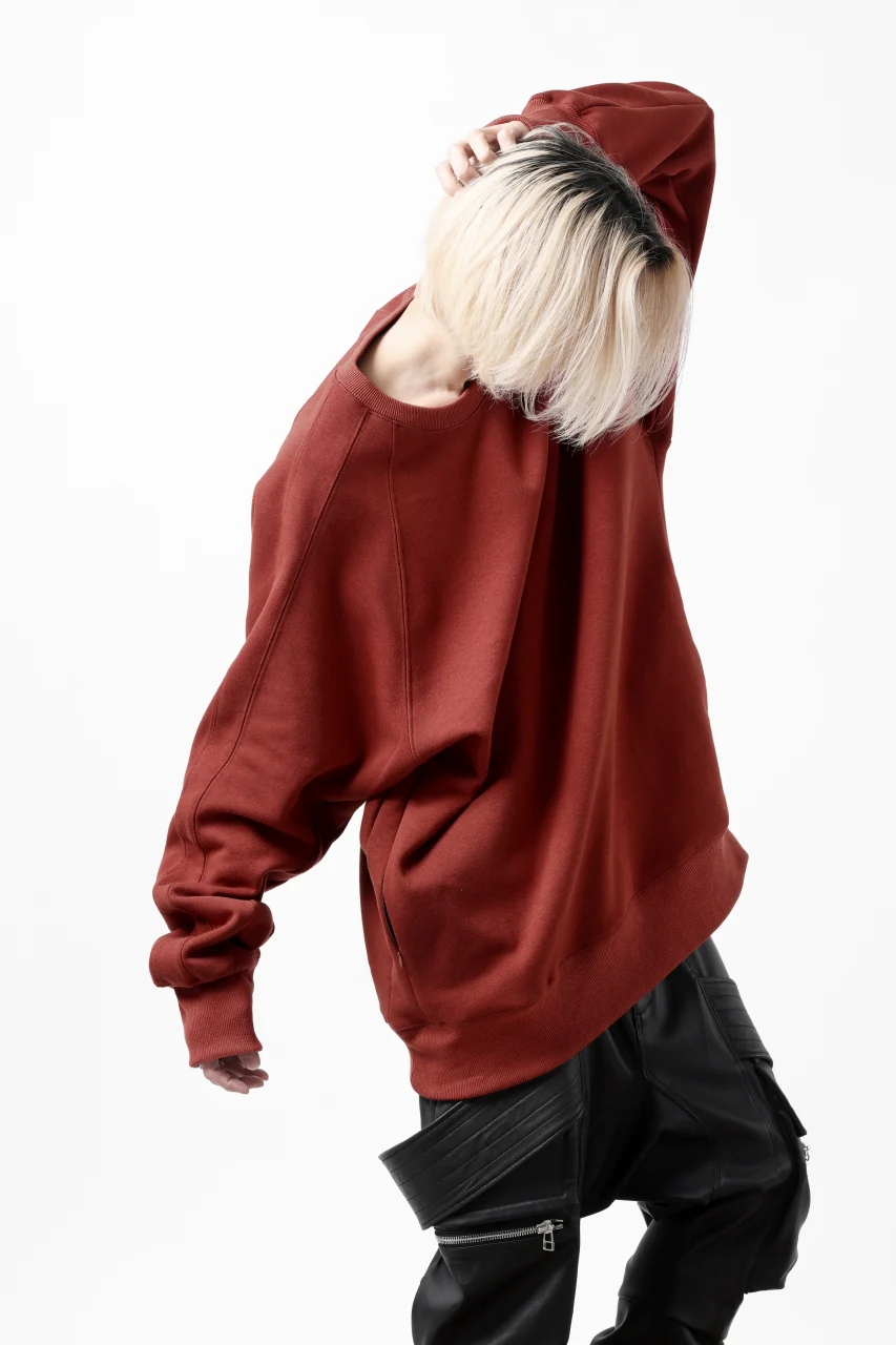A.F ARTEFACT BomberHEAT DOLMAN PULLOVER TOPS (D.ORANGE) - Image 8