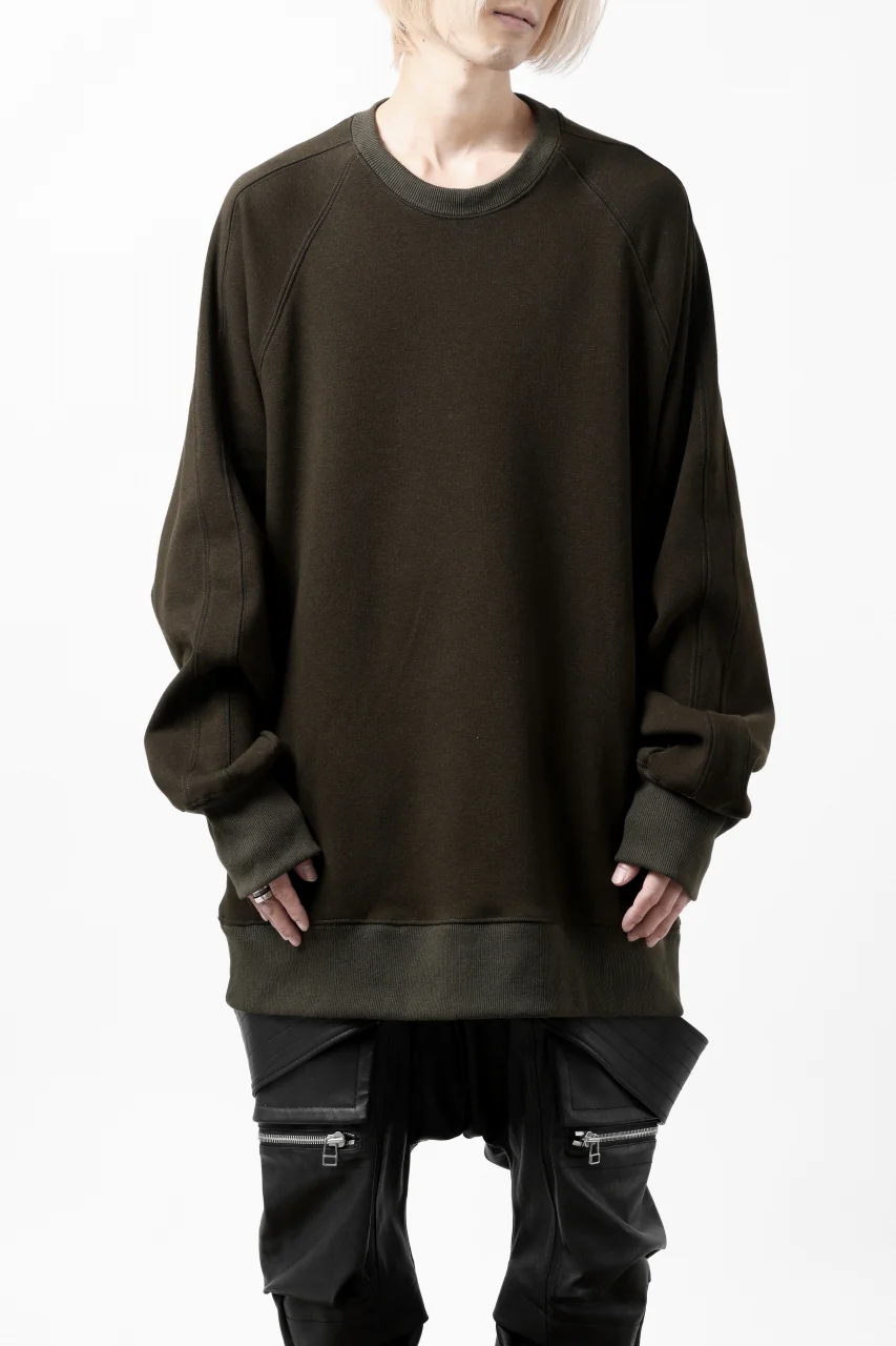 A.F ARTEFACT BomberHEAT DOLMAN PULLOVER TOPS (KHAKI)