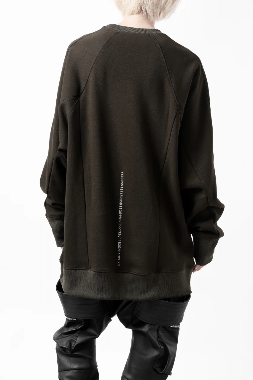 A.F ARTEFACT BomberHEAT DOLMAN PULLOVER TOPS (KHAKI) - Image 5