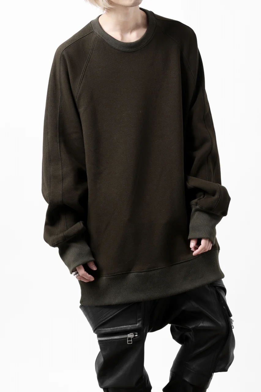A.F ARTEFACT BomberHEAT DOLMAN PULLOVER TOPS (KHAKI) - Image 6