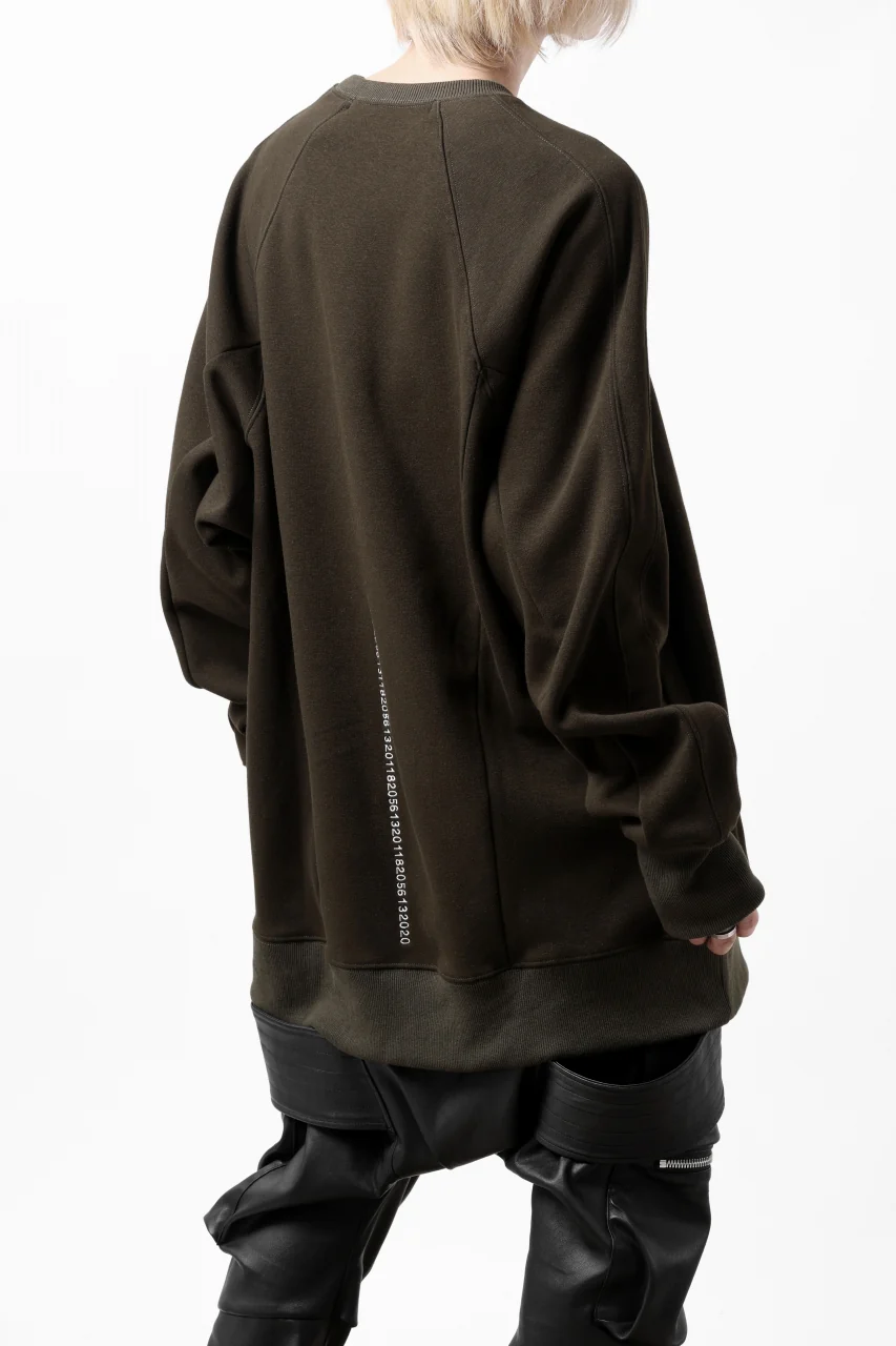 A.F ARTEFACT BomberHEAT DOLMAN PULLOVER TOPS (KHAKI) - Image 7