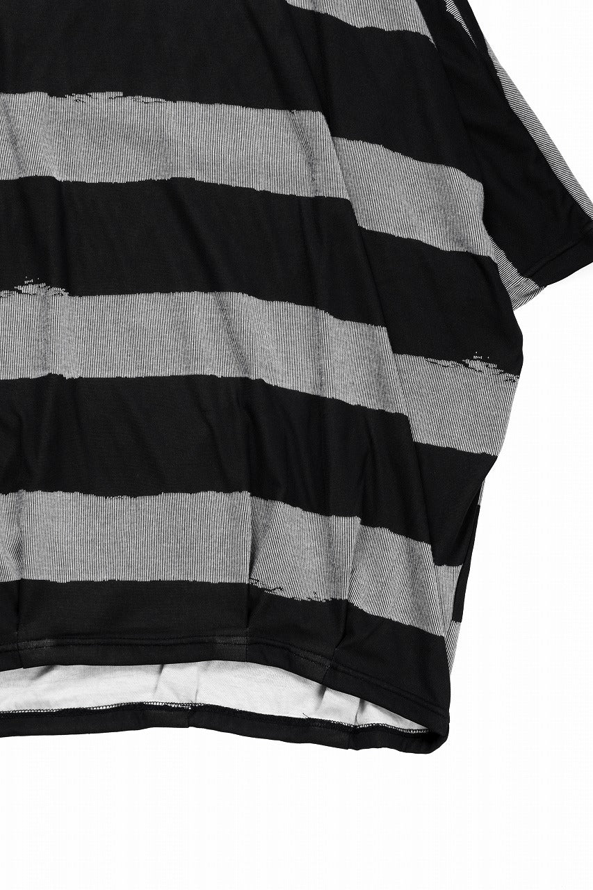 A.F ARTEFACT BOUND BORDER DOLMAN TEE (BLACK) - Image 5