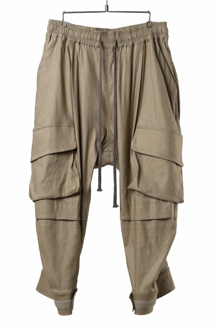 A.F ARTEFACT CARGO JOHDPURS / STRETCH LINEN (BEIGE)
