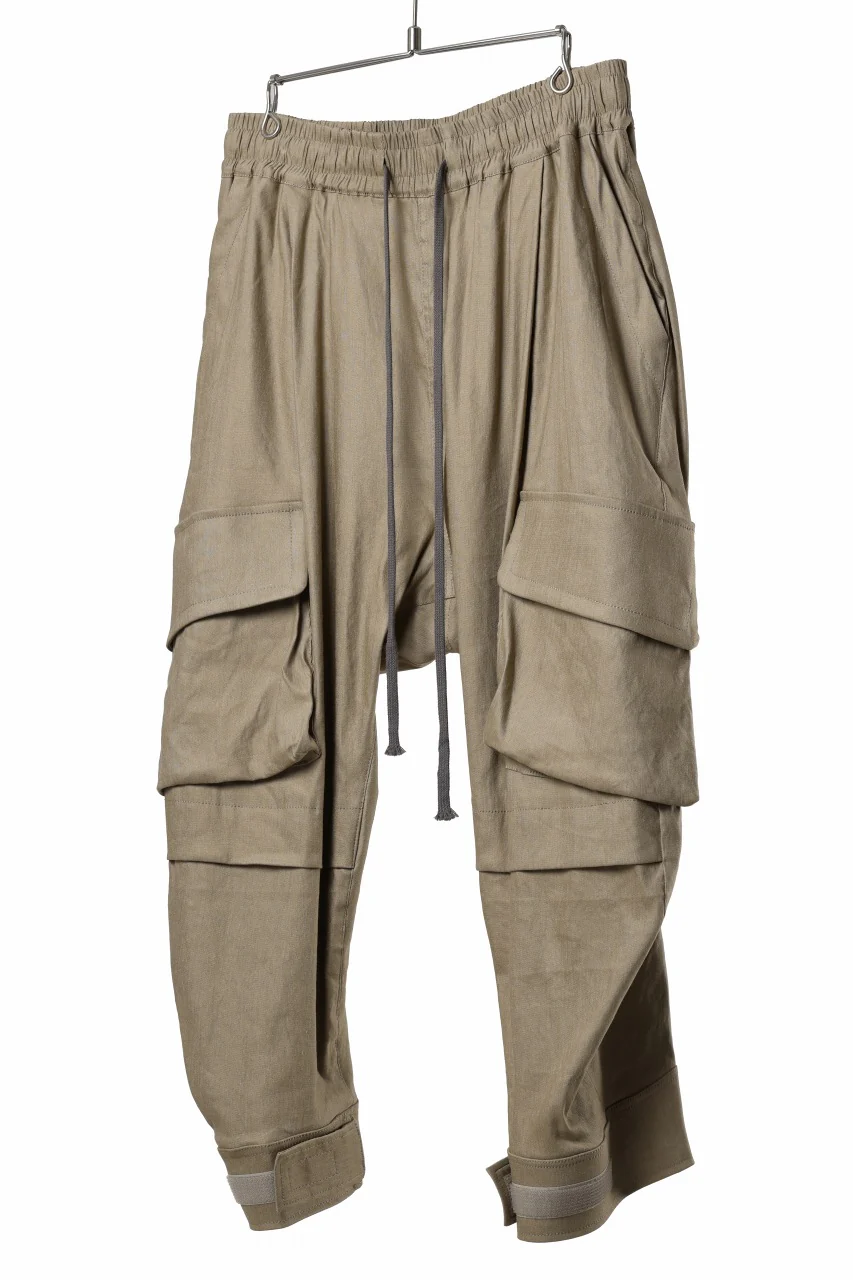 A.F ARTEFACT CARGO JOHDPURS / STRETCH LINEN (BEIGE) - Image 2